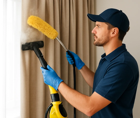 Trusted residential curtain cleaning technician Matty Curtain Cleaning staughton-vale-vic QLD